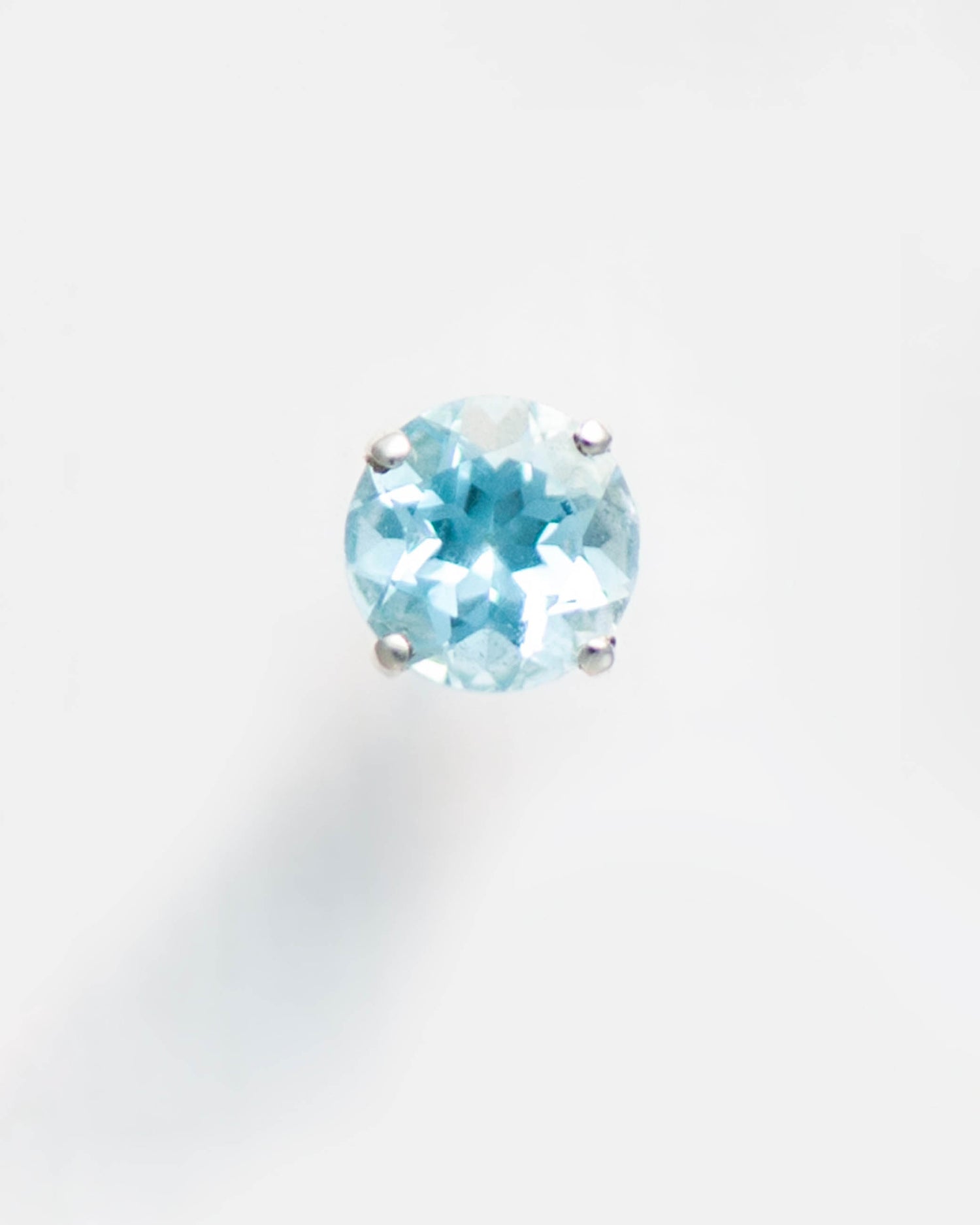 Blue Topaz Stud