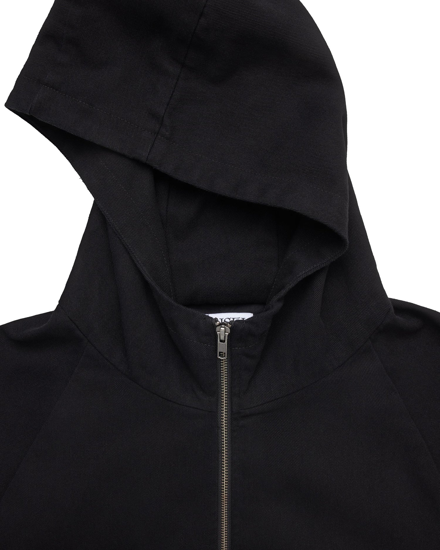Raglan Sleeve Hooded Zip Jacket