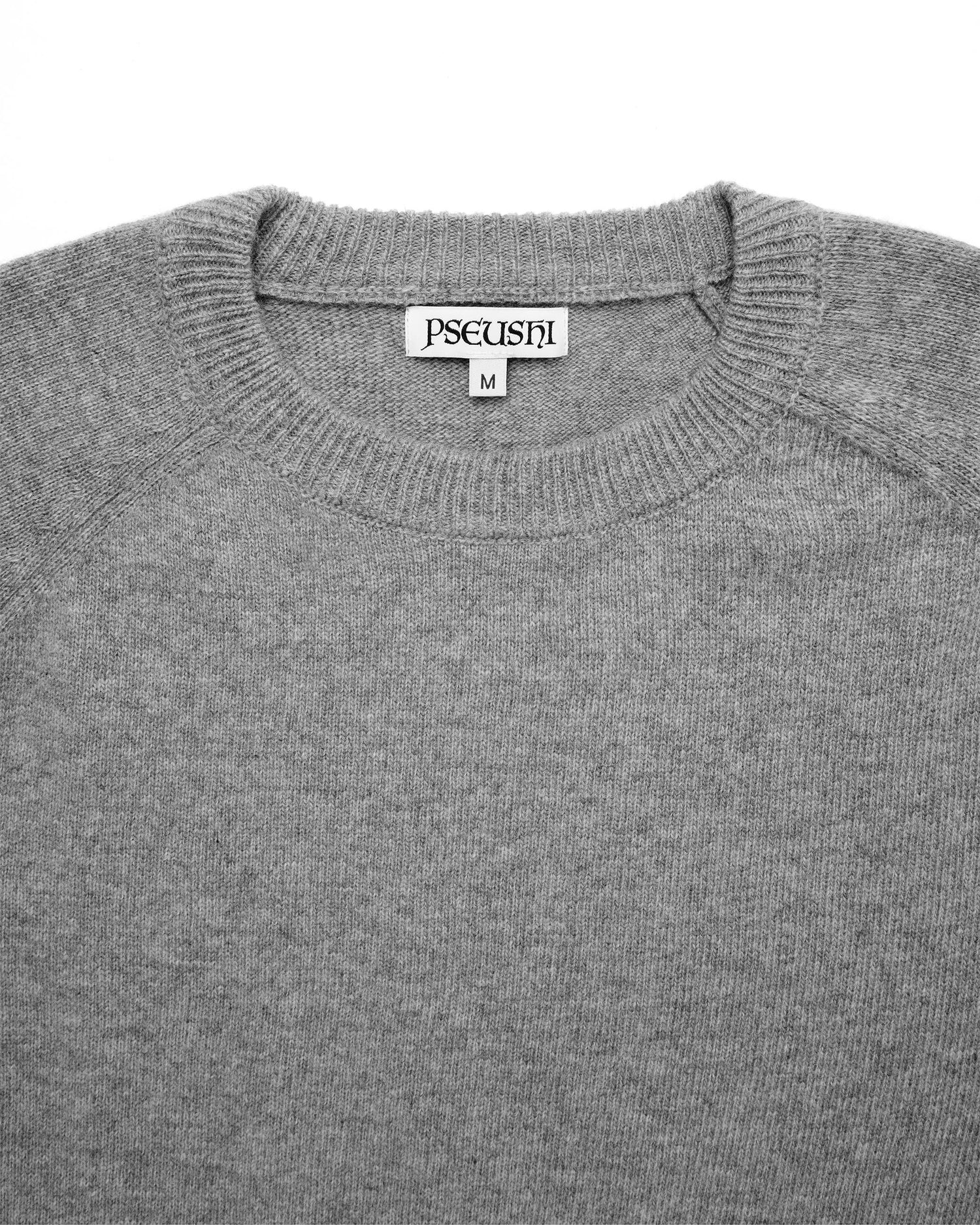 Lambswool Sweater - Heather Grey
