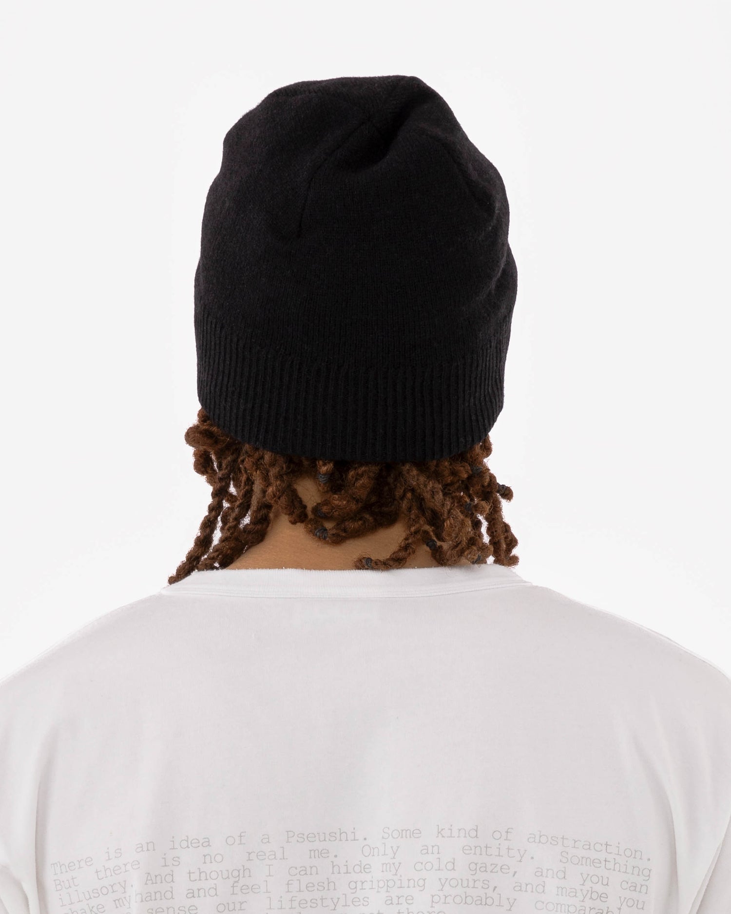 Lambswool Toque Beanie - Black