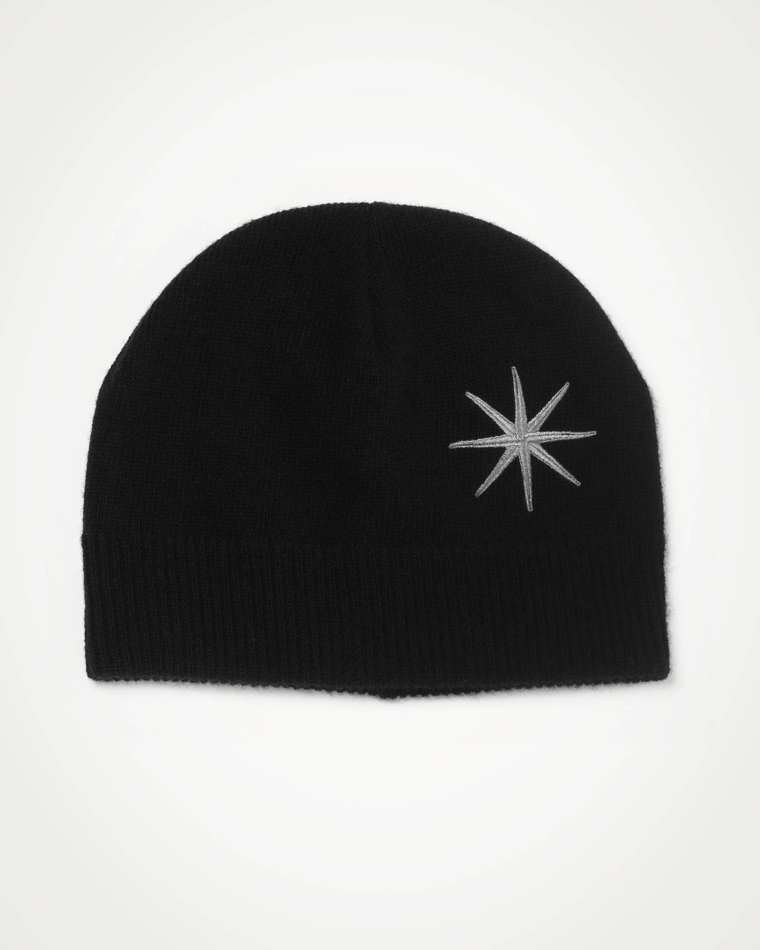 Lambswool Toque Beanie - Black