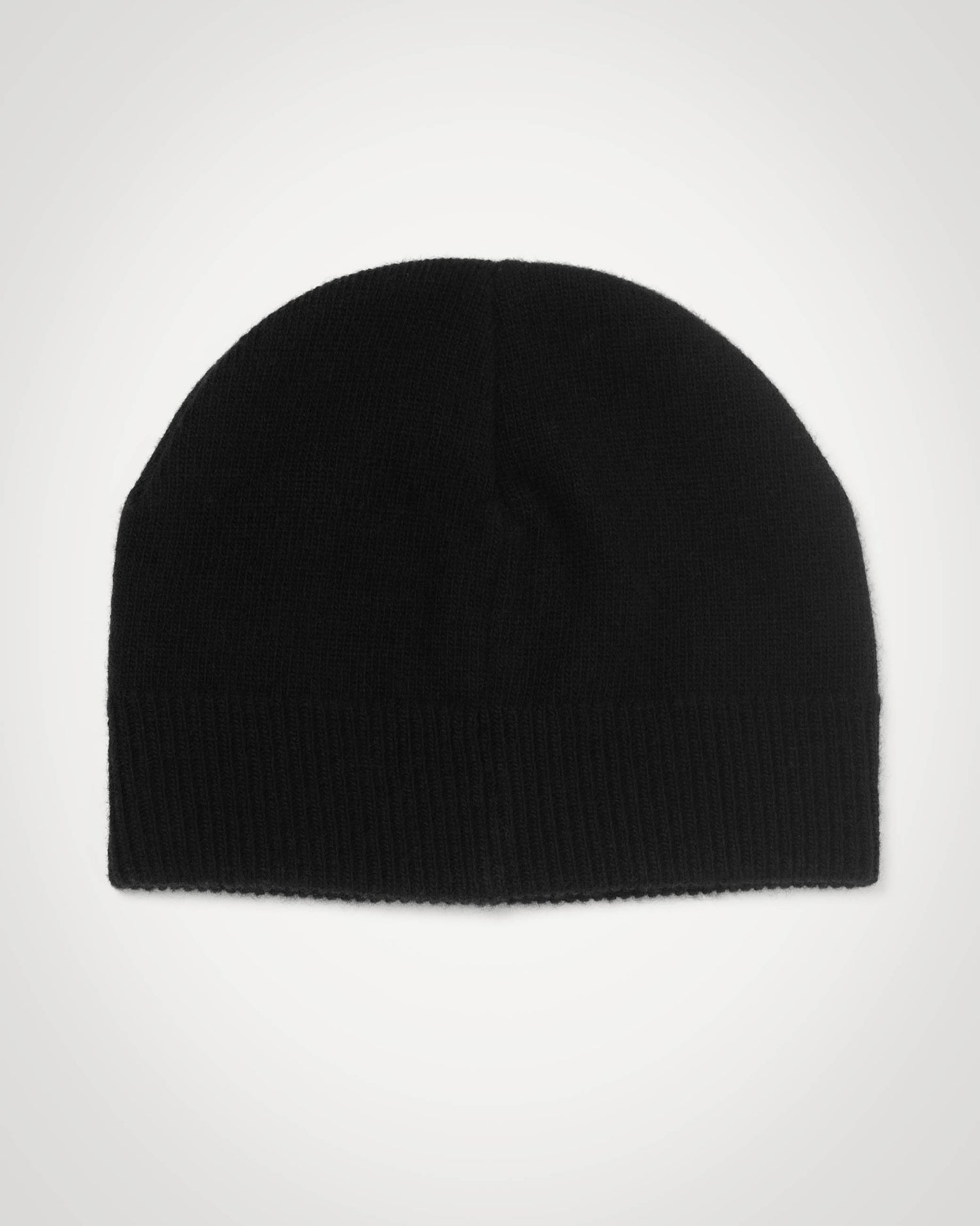 Lambswool Toque Beanie - Black
