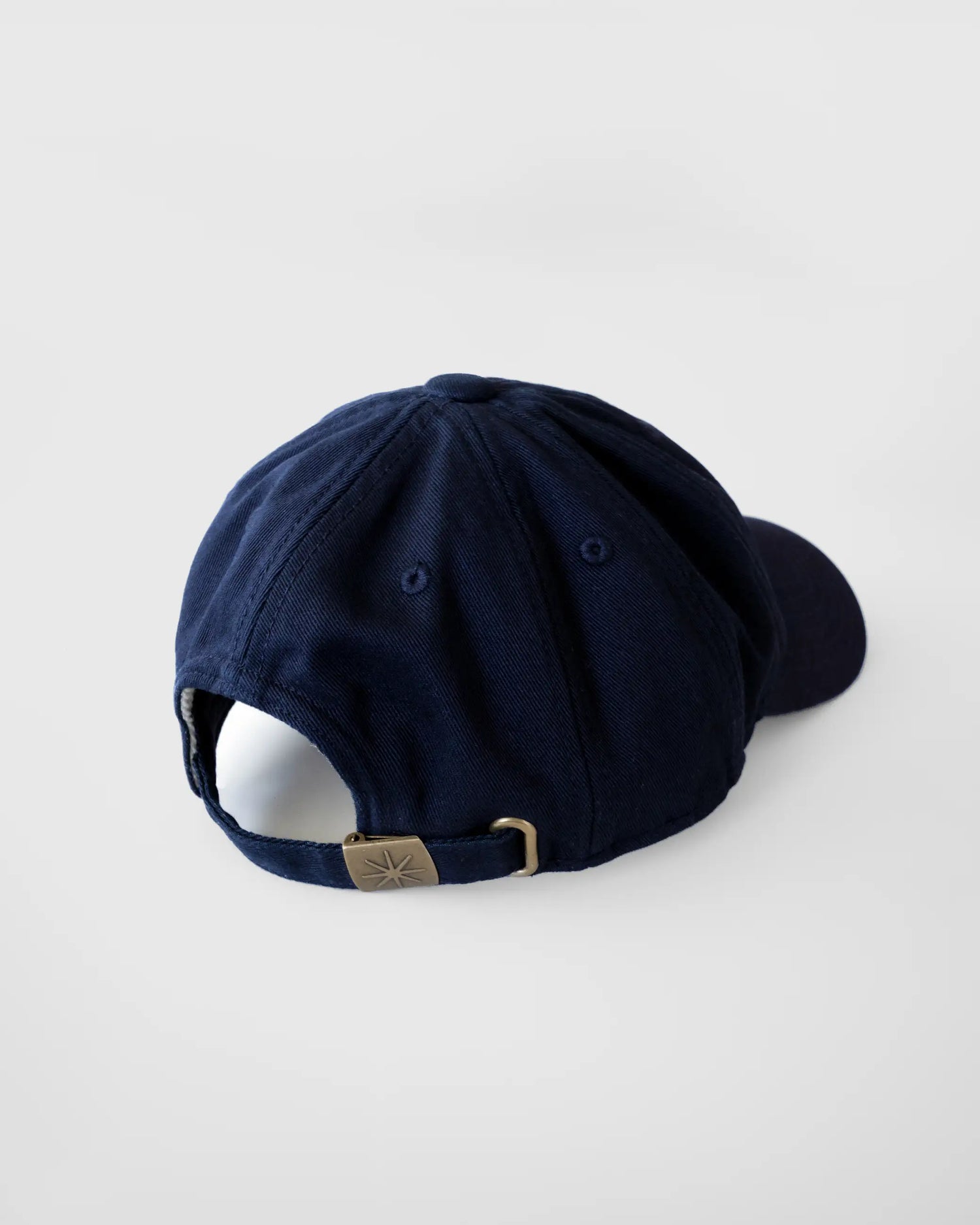 Washed Twill Baseball Cap - Navy