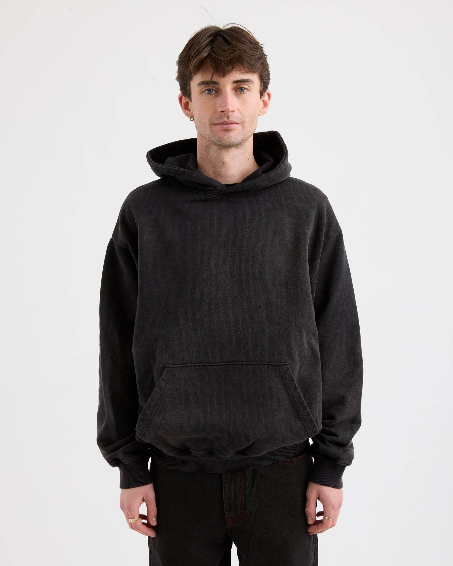 Pareidolia Hoodie - Faded Black