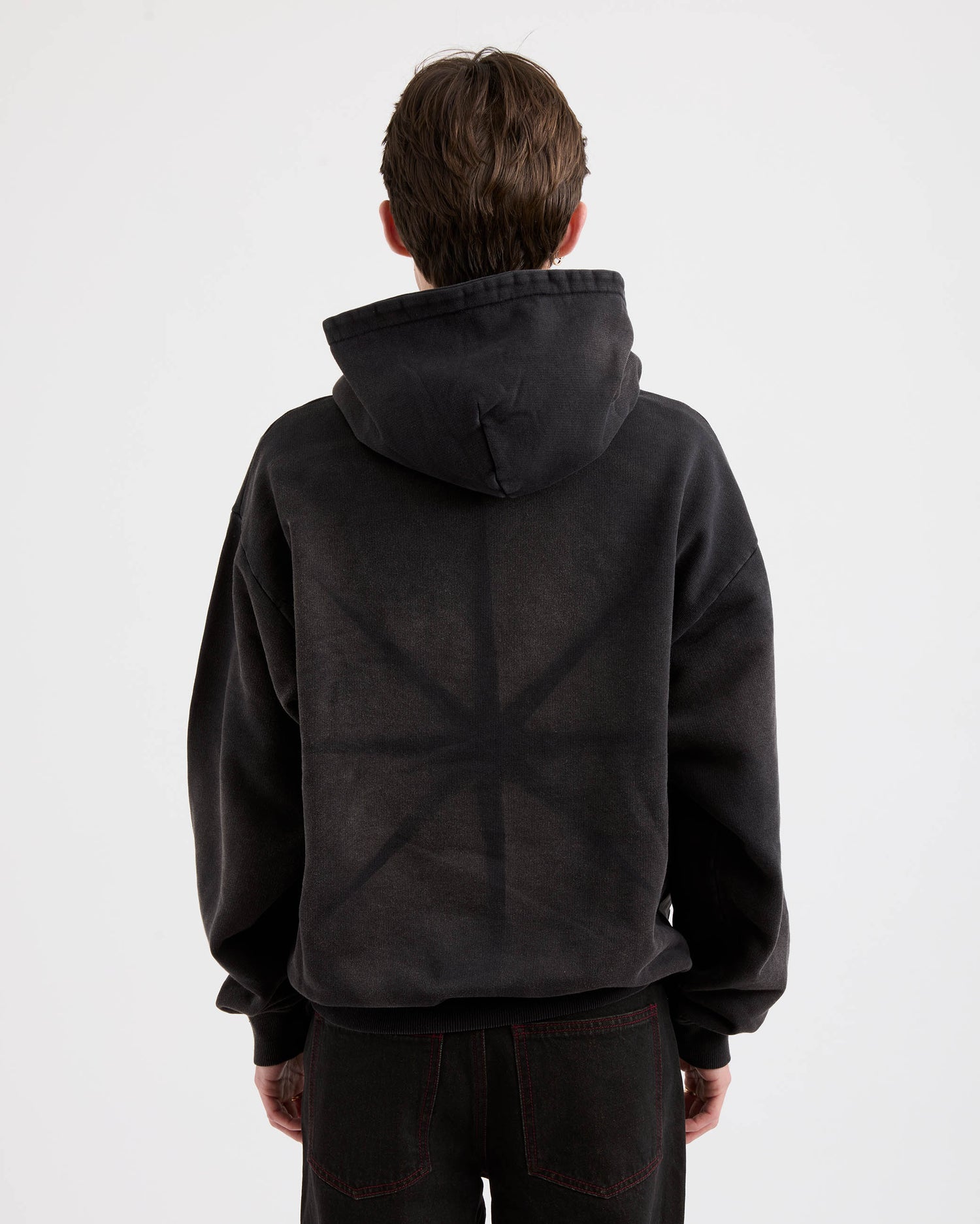 Pareidolia Hoodie - Faded Black