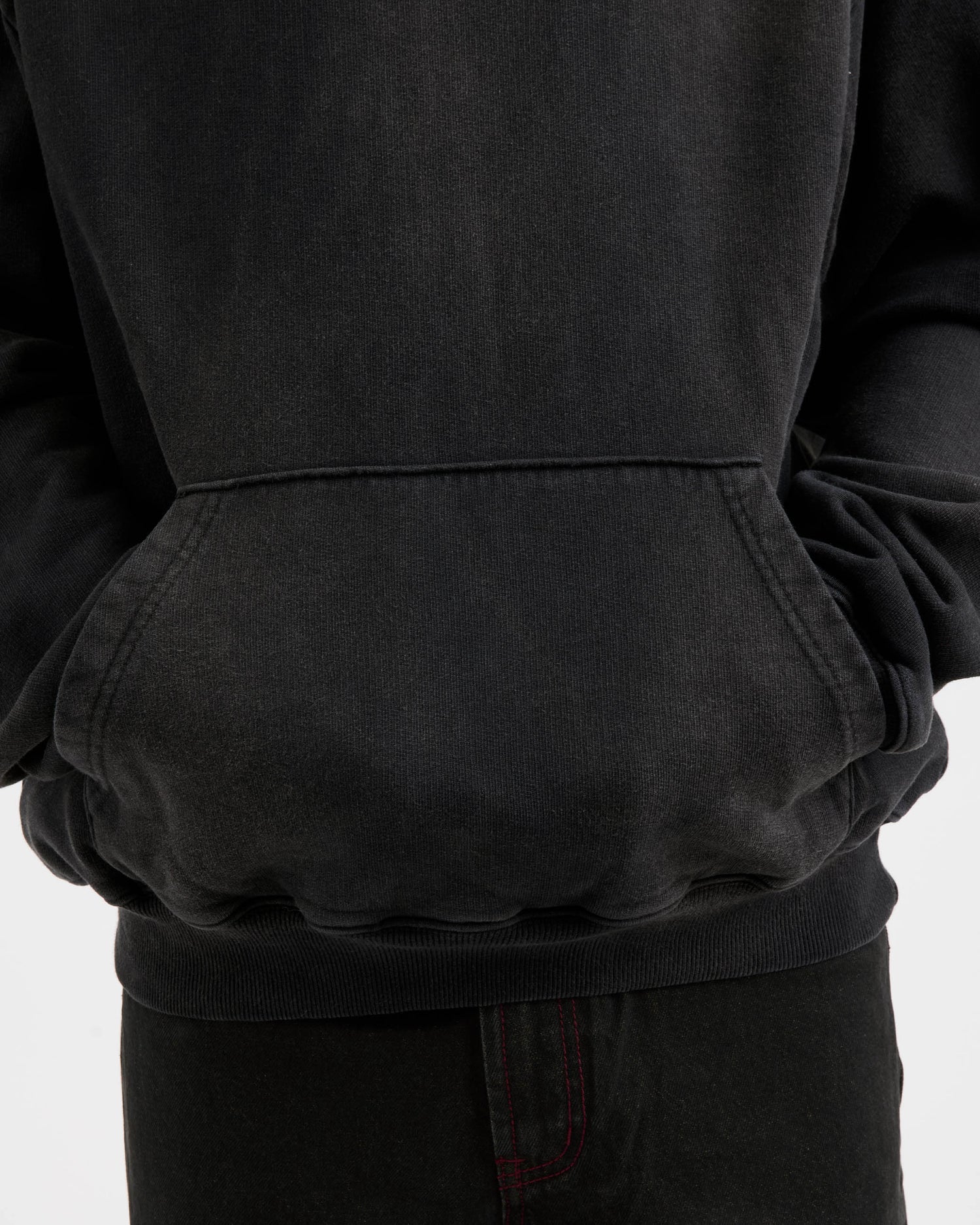 Pareidolia Hoodie - Faded Black