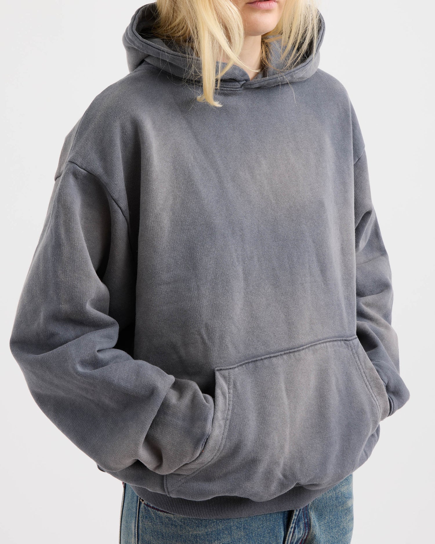Pareidolia Hoodie - Faded Grey