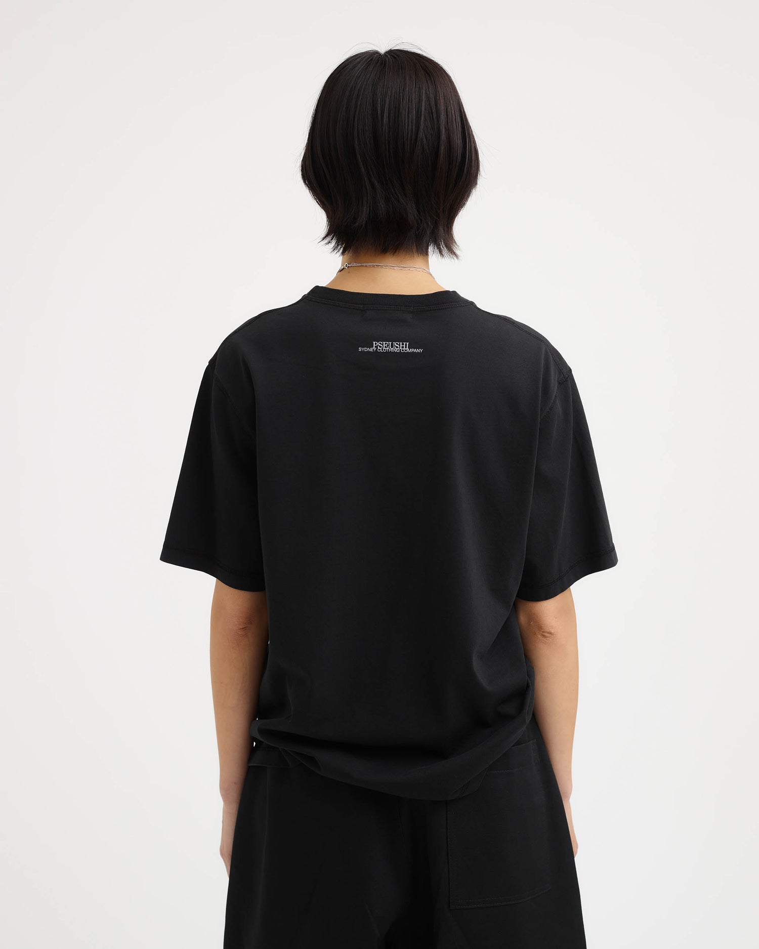 Coverstitch Tee - Black