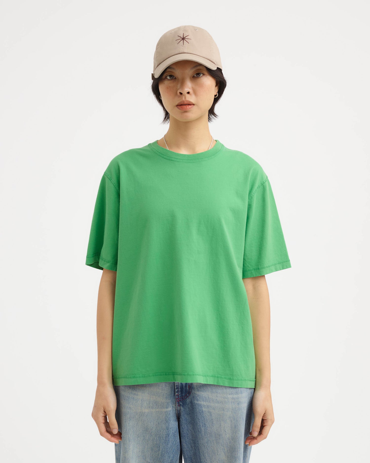 Coverstitch Tee - Green