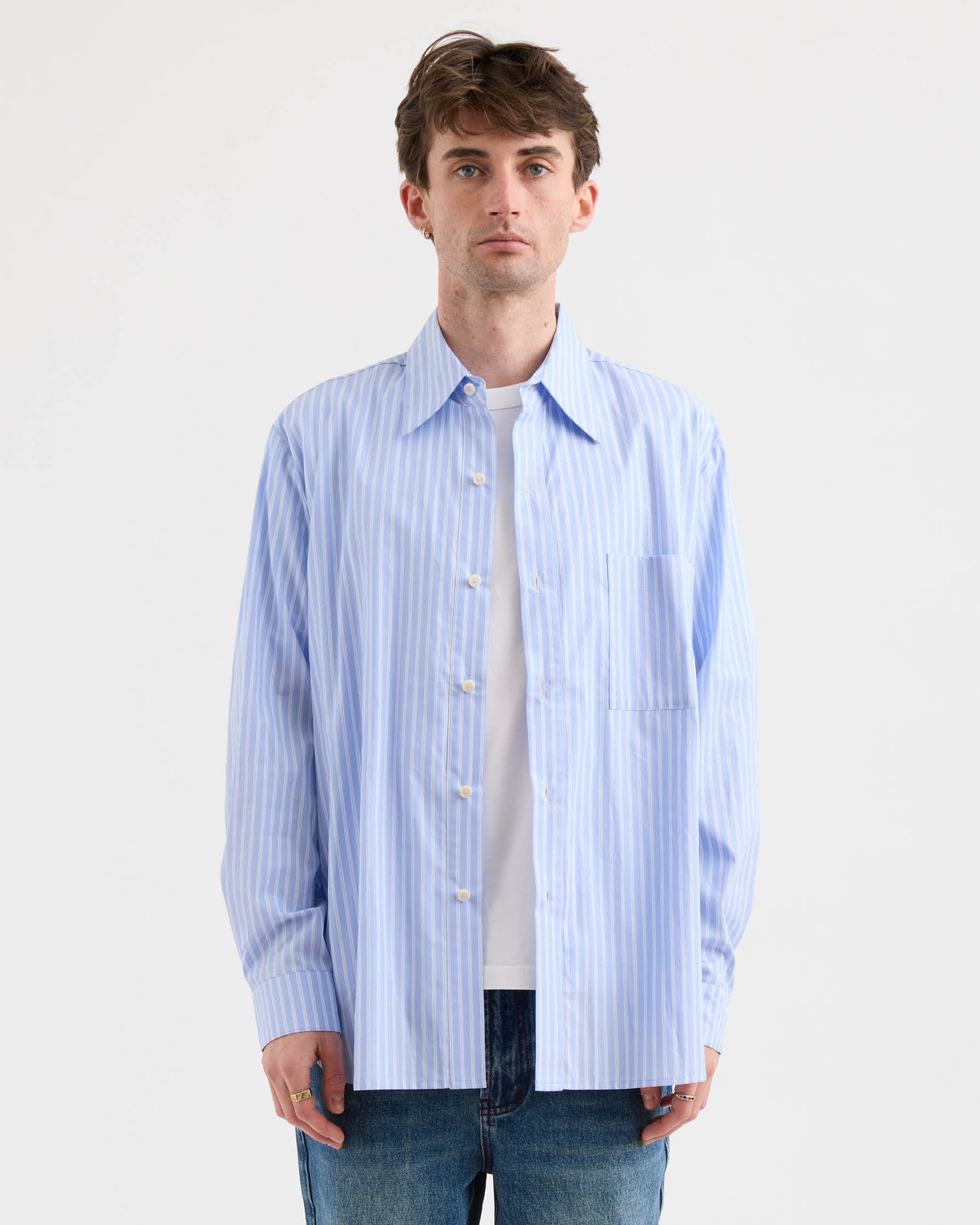 Striped Evening Shirt