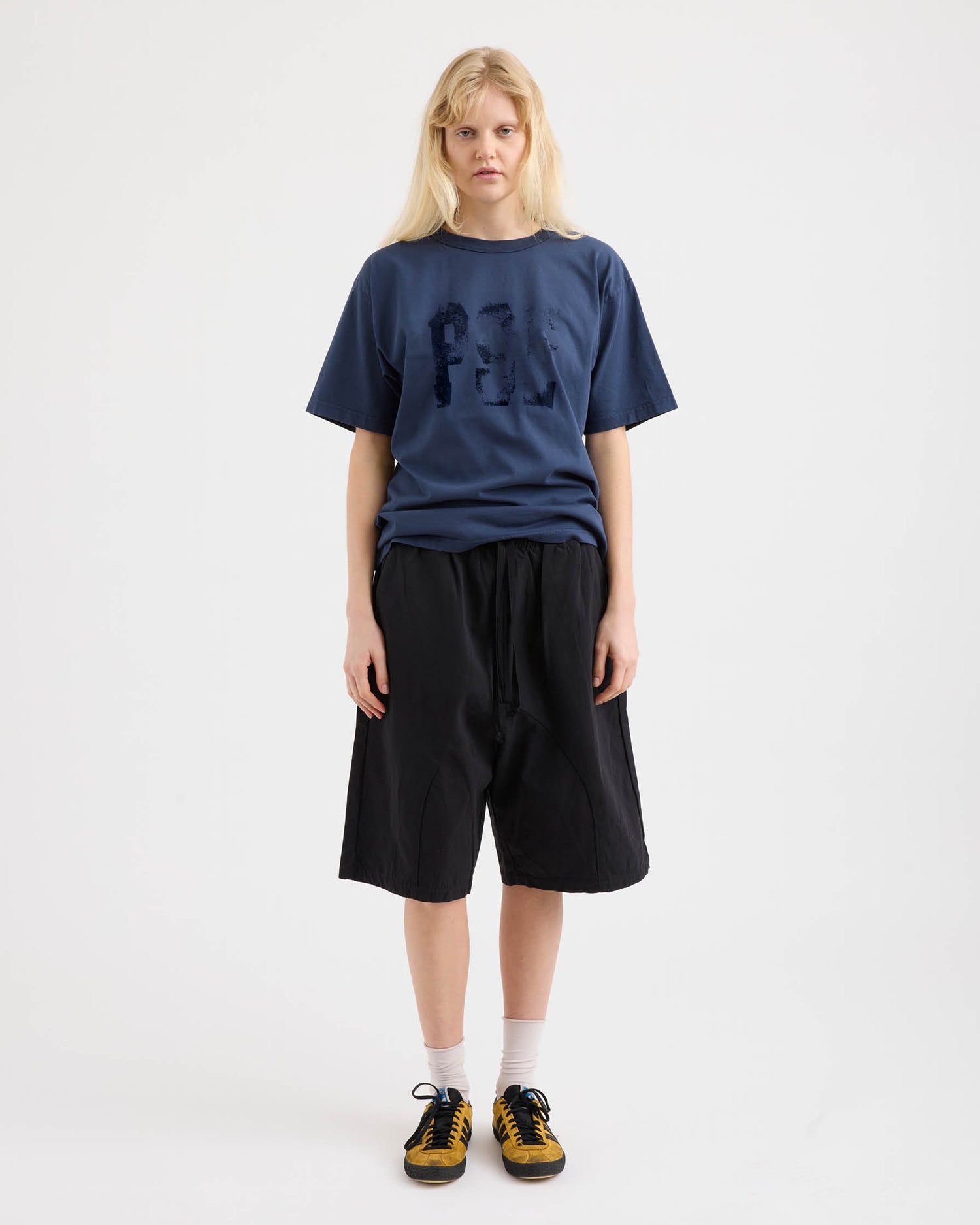 Boot Tee - Navy