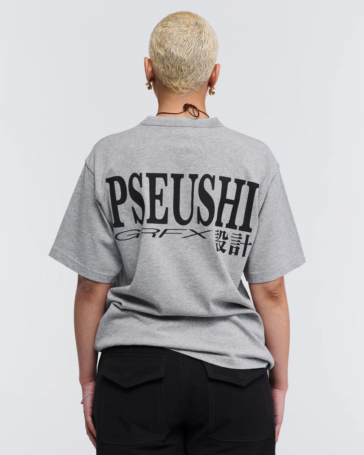 GRFX Tee - Grey Marle