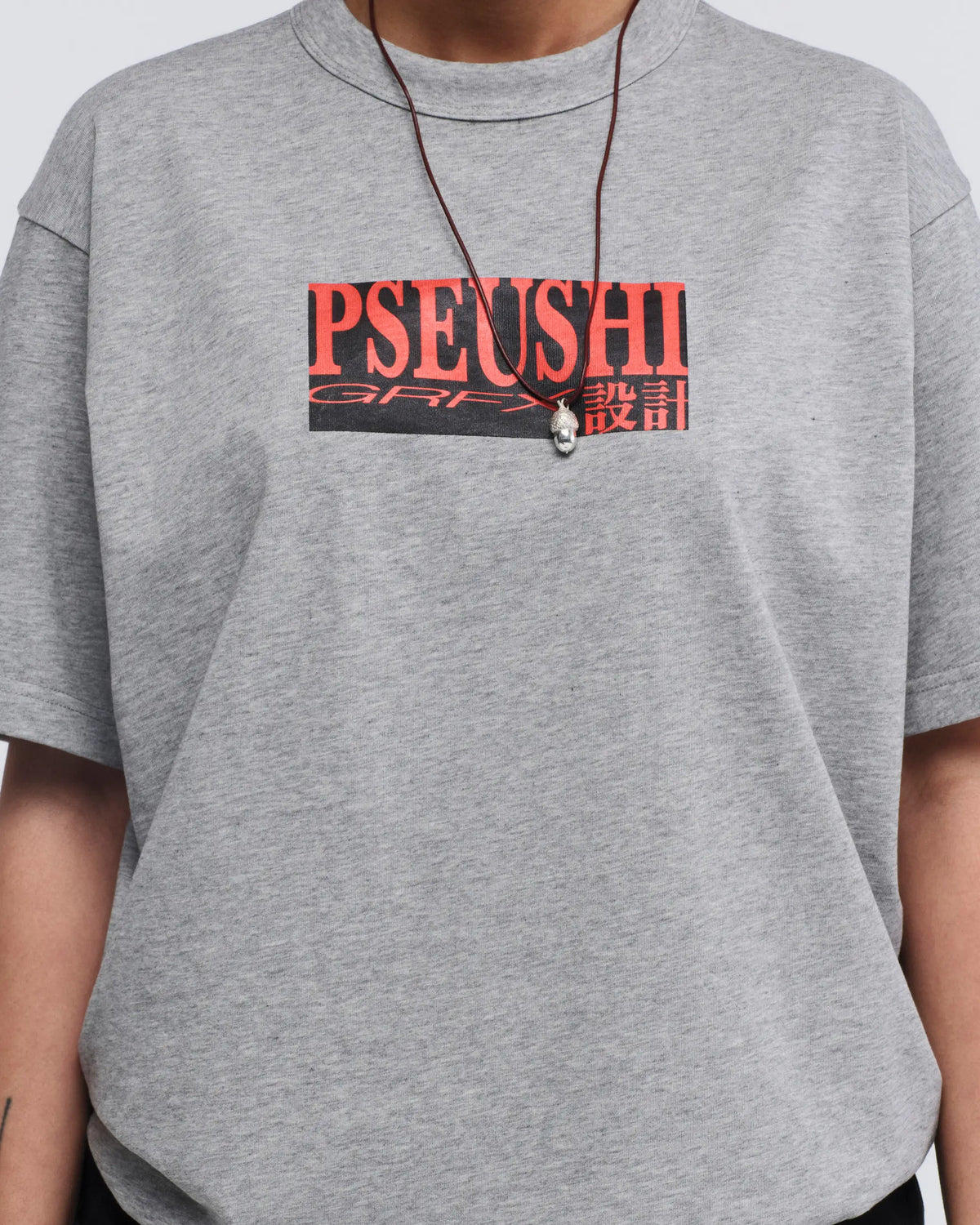 GRFX Tee - Grey Marle
