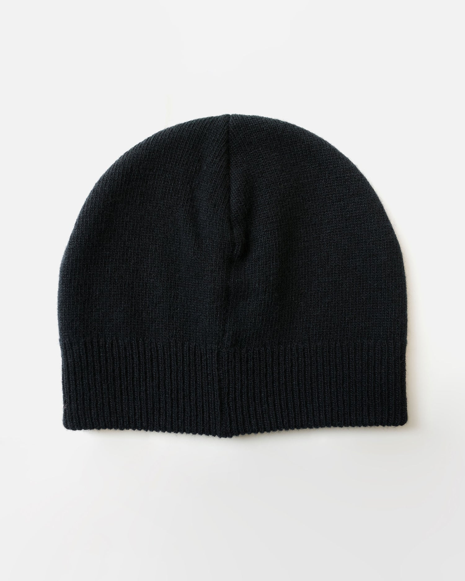 Lambswool Toque Beanie - Black