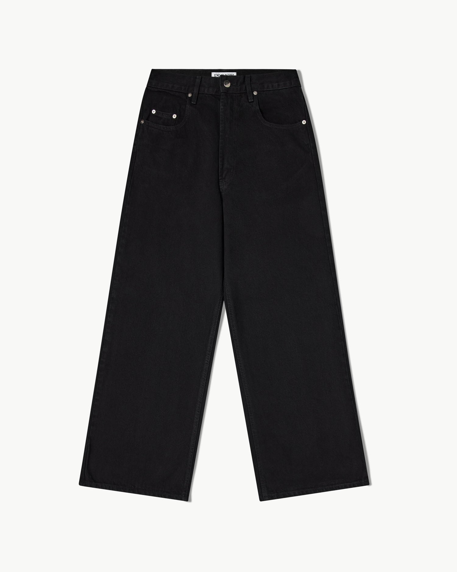 Loose Jeans - Overdyed Black