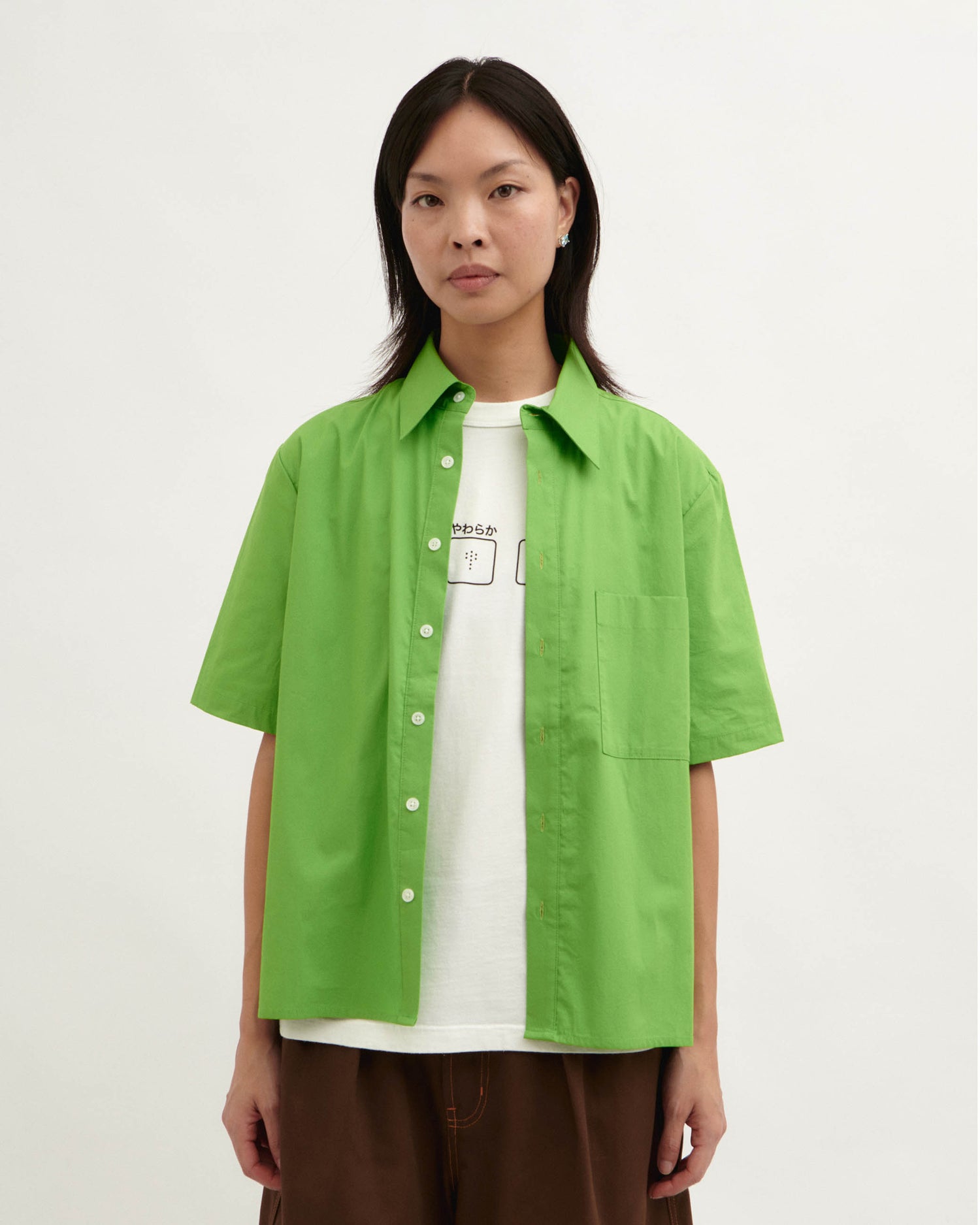 Summer Shirt - Apple Green