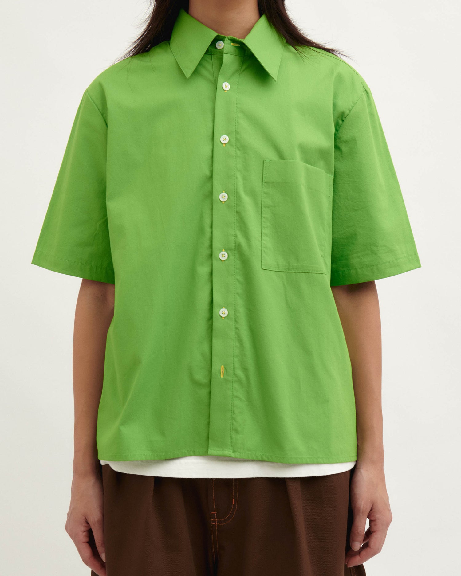 Summer Shirt - Apple Green