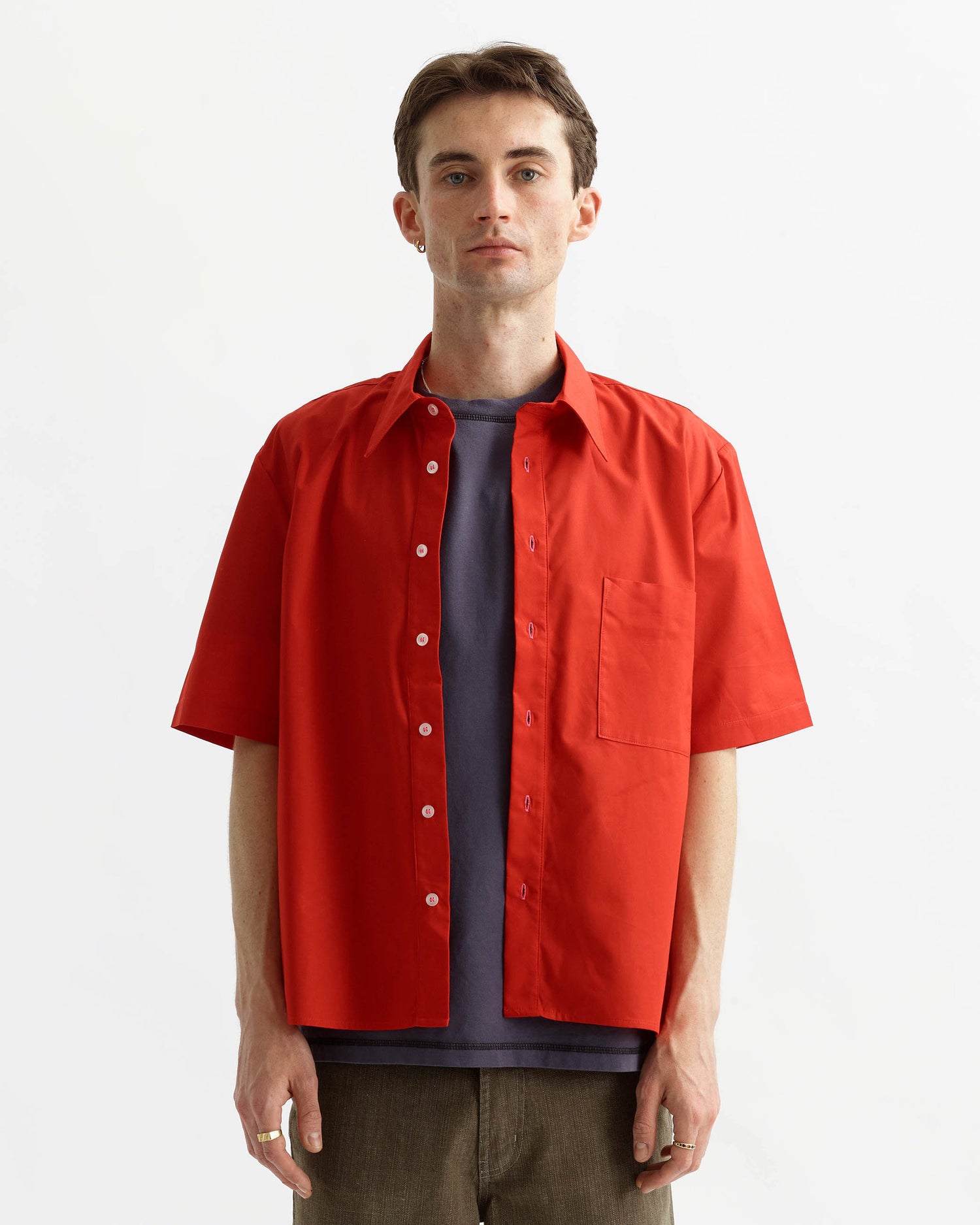 Summer Shirt - Cherry Red