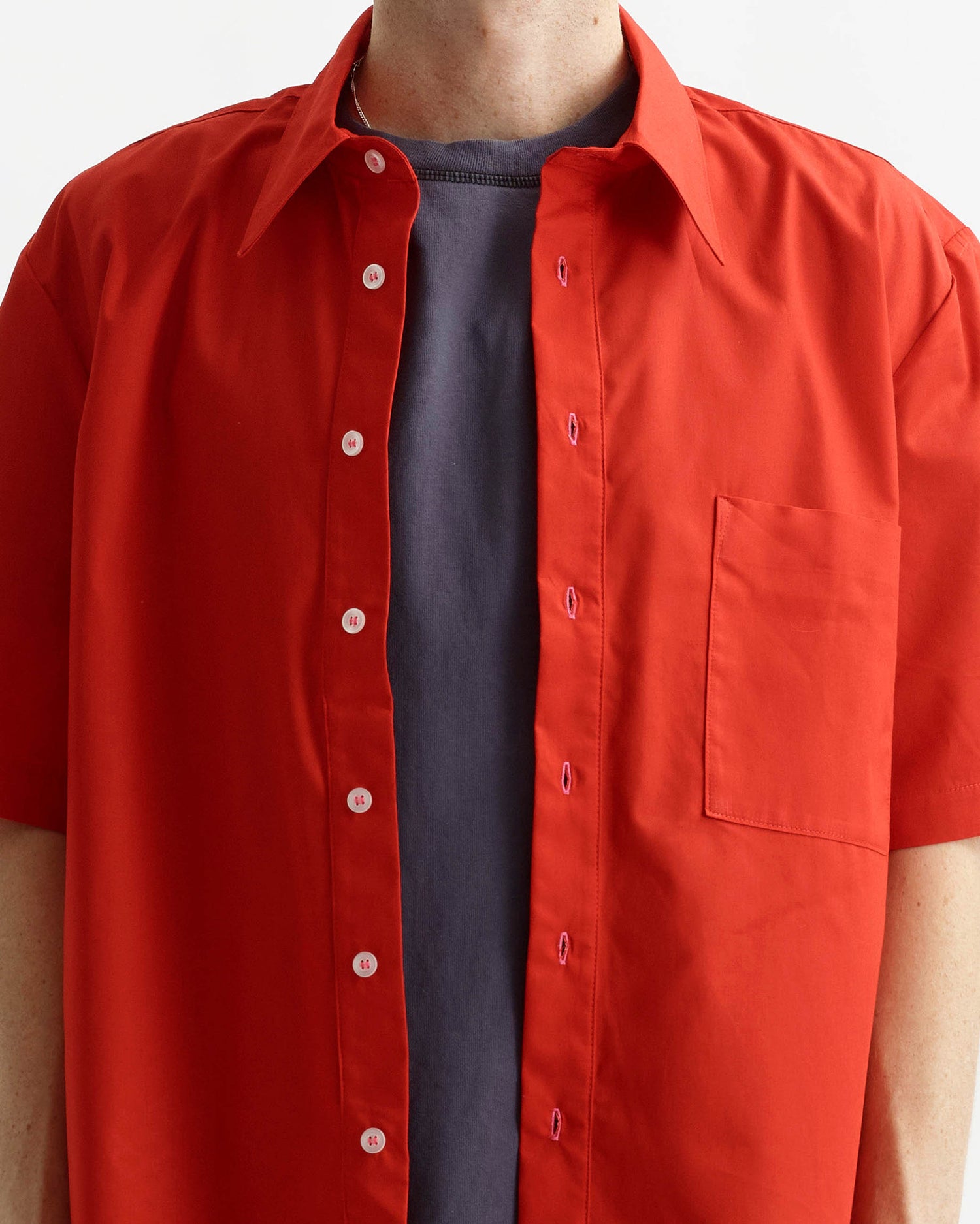 Summer Shirt - Cherry Red