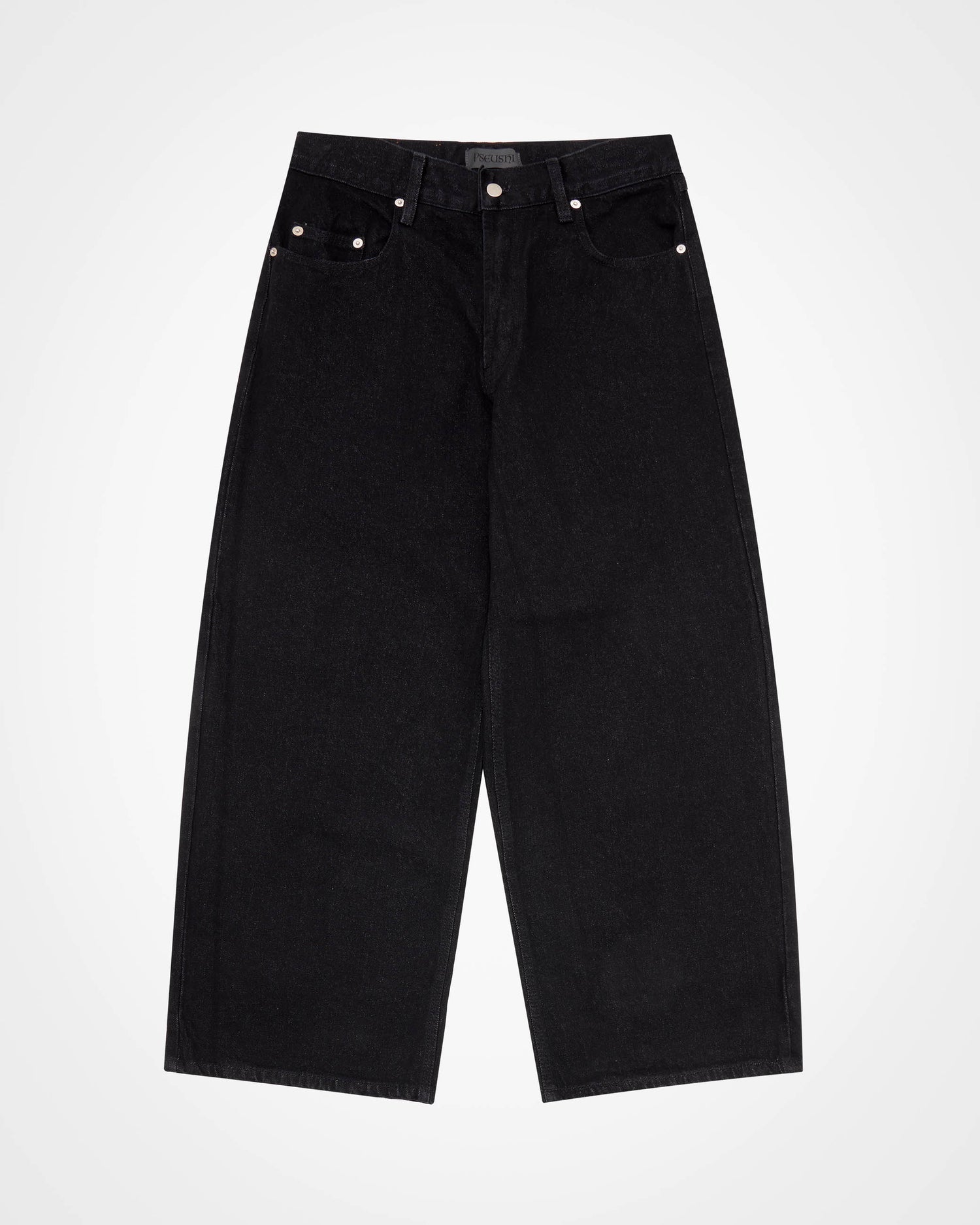 Loose Jeans - Rinsed Black