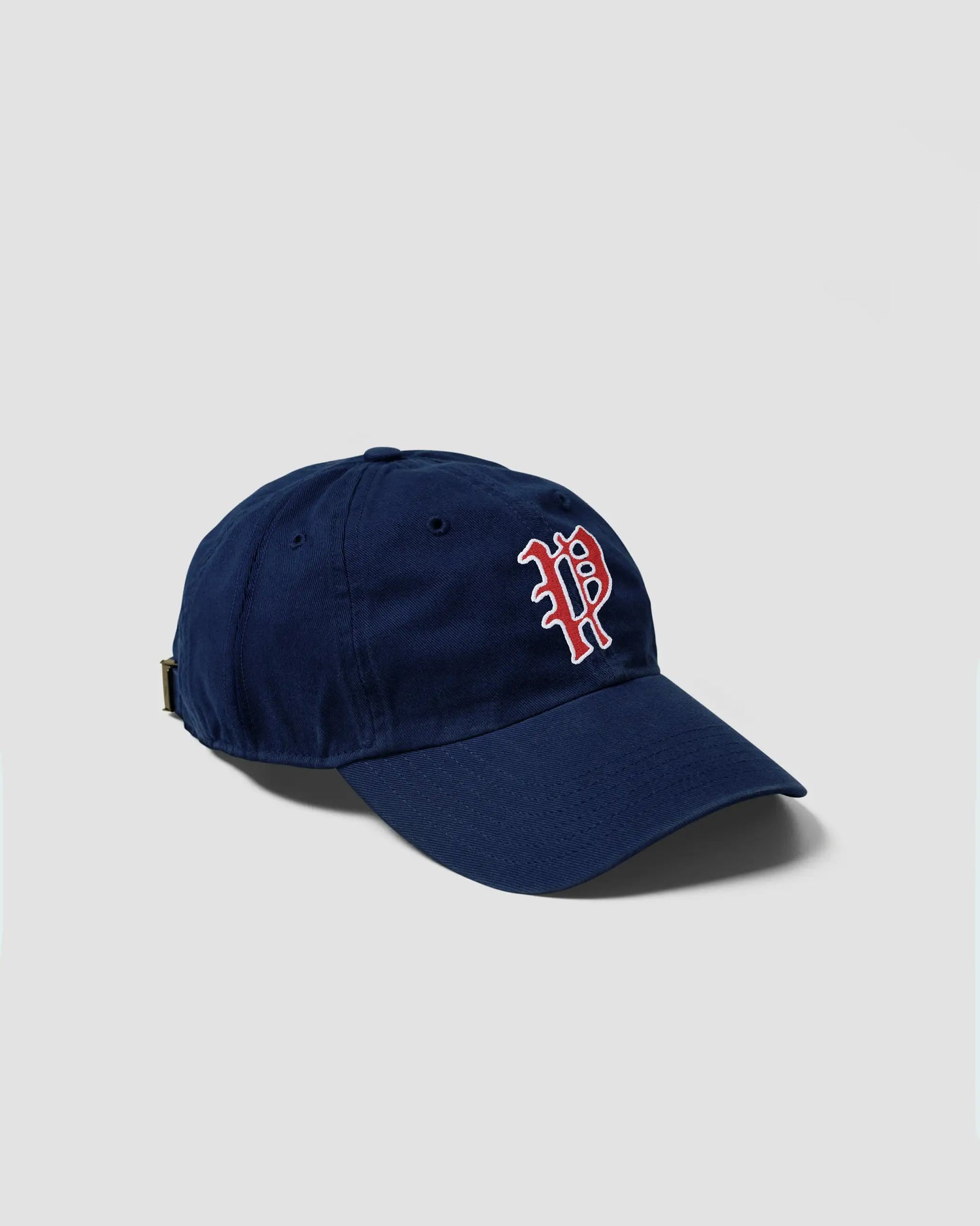 Washed Twill Baseball Cap - Navy