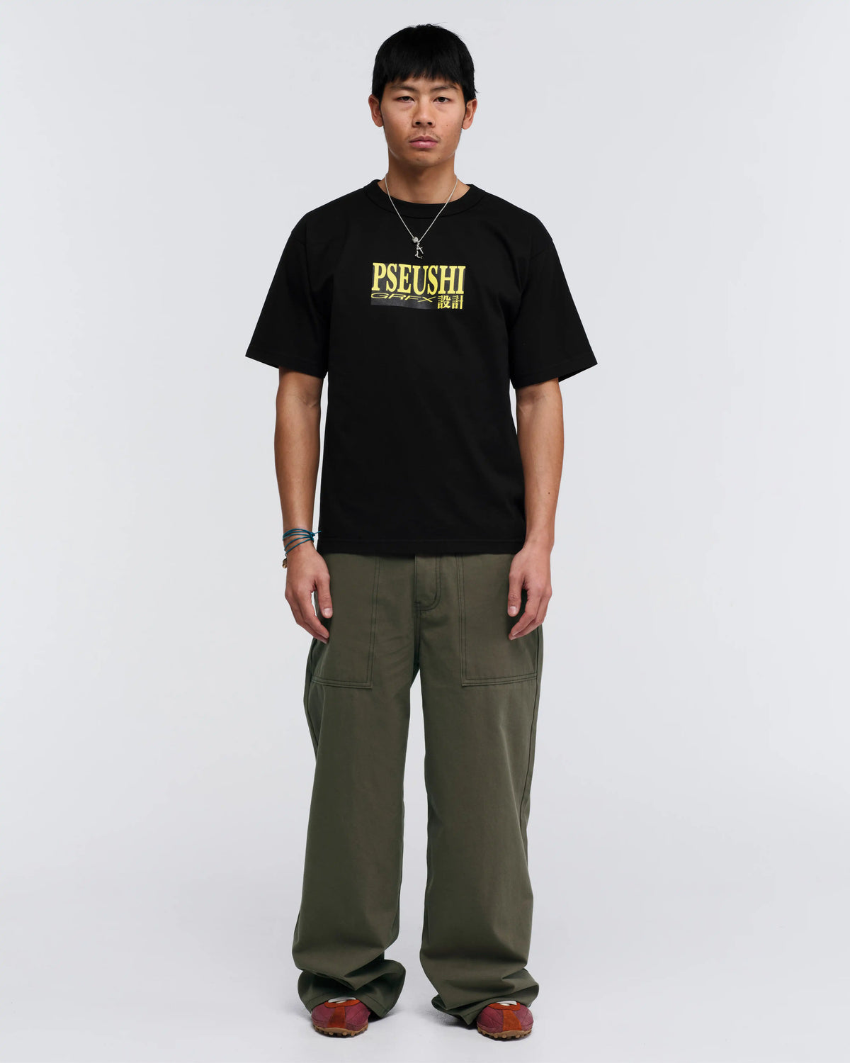 Loose Cut Canvas Fatigue Pant - Washed Bark