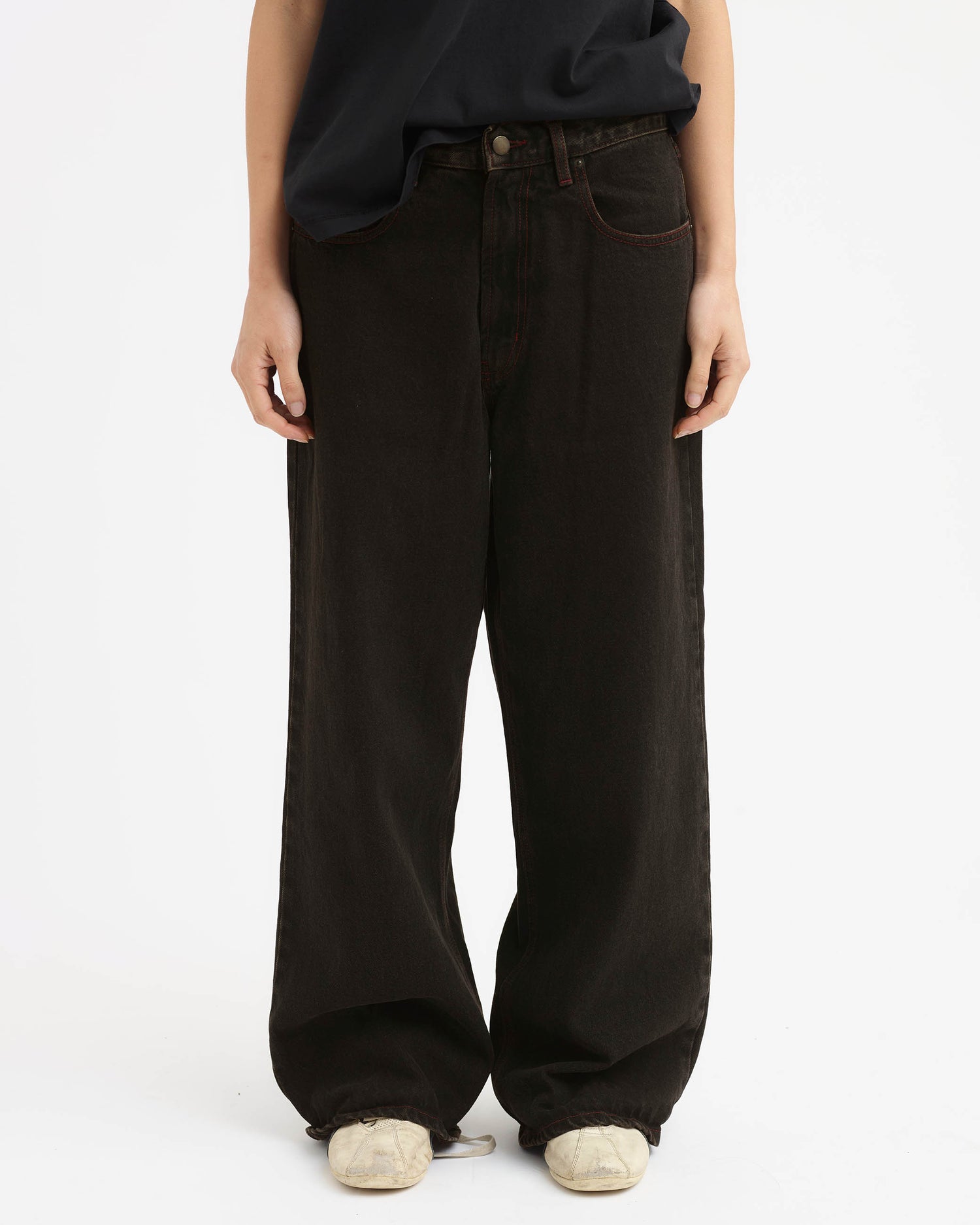 Loose Jeans - Mud Wash