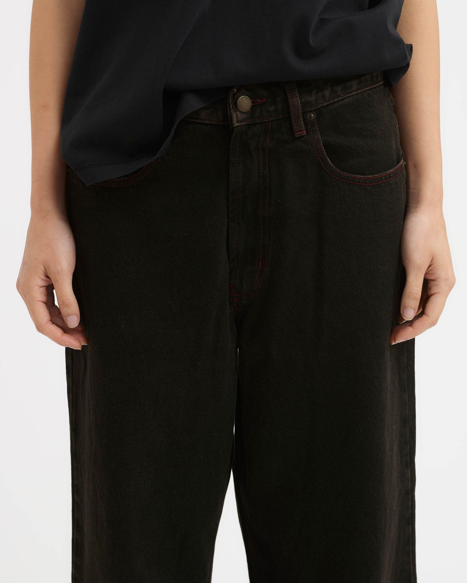 Loose Jeans - Mud Wash