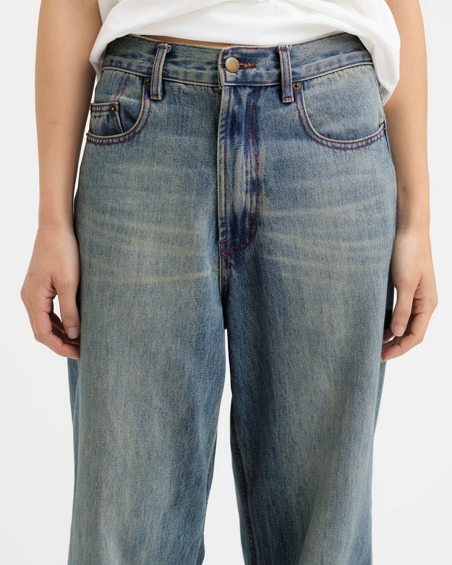 Loose Jeans - Vintage Wash