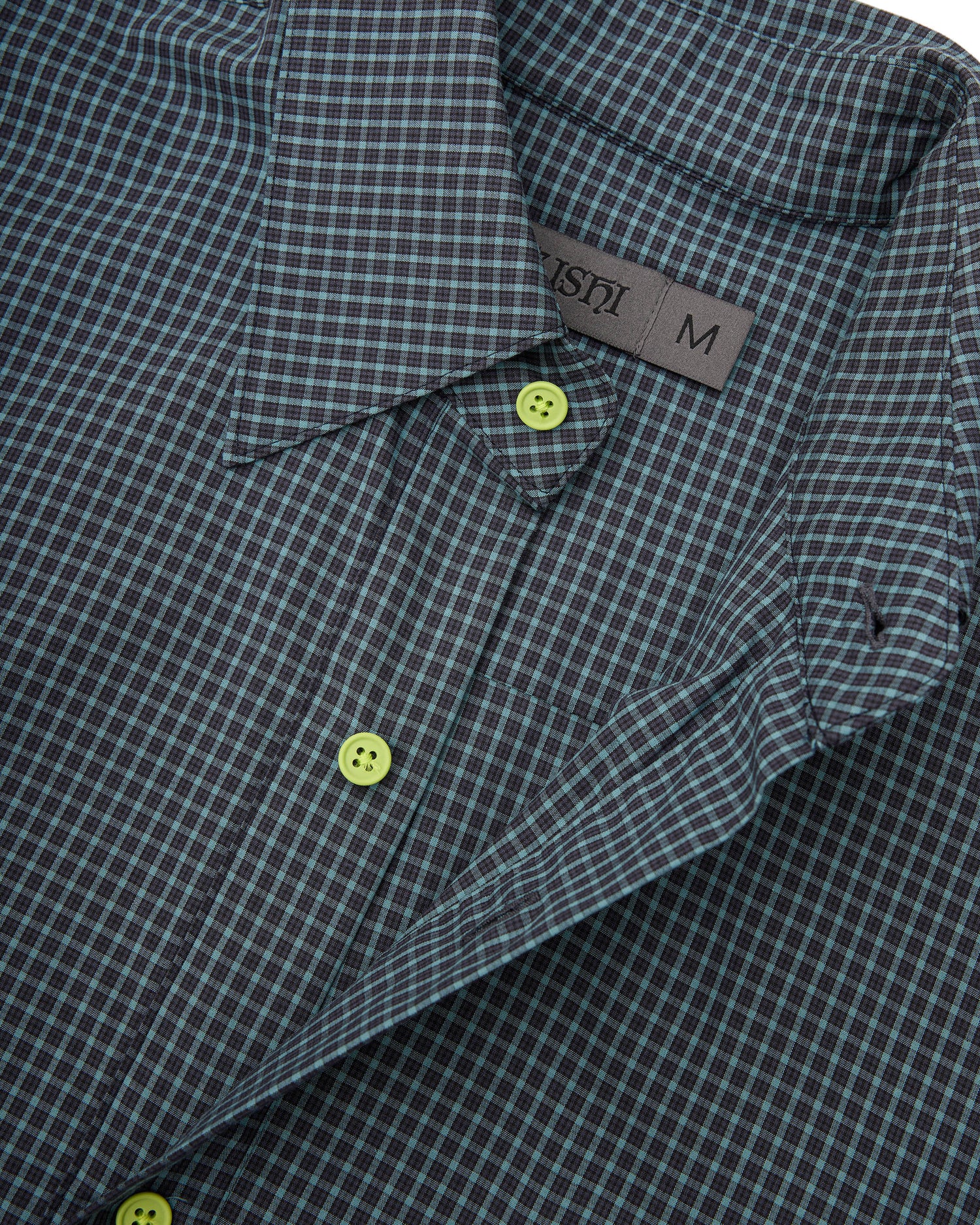 Long Sleeve Shirt - Blue Green Check