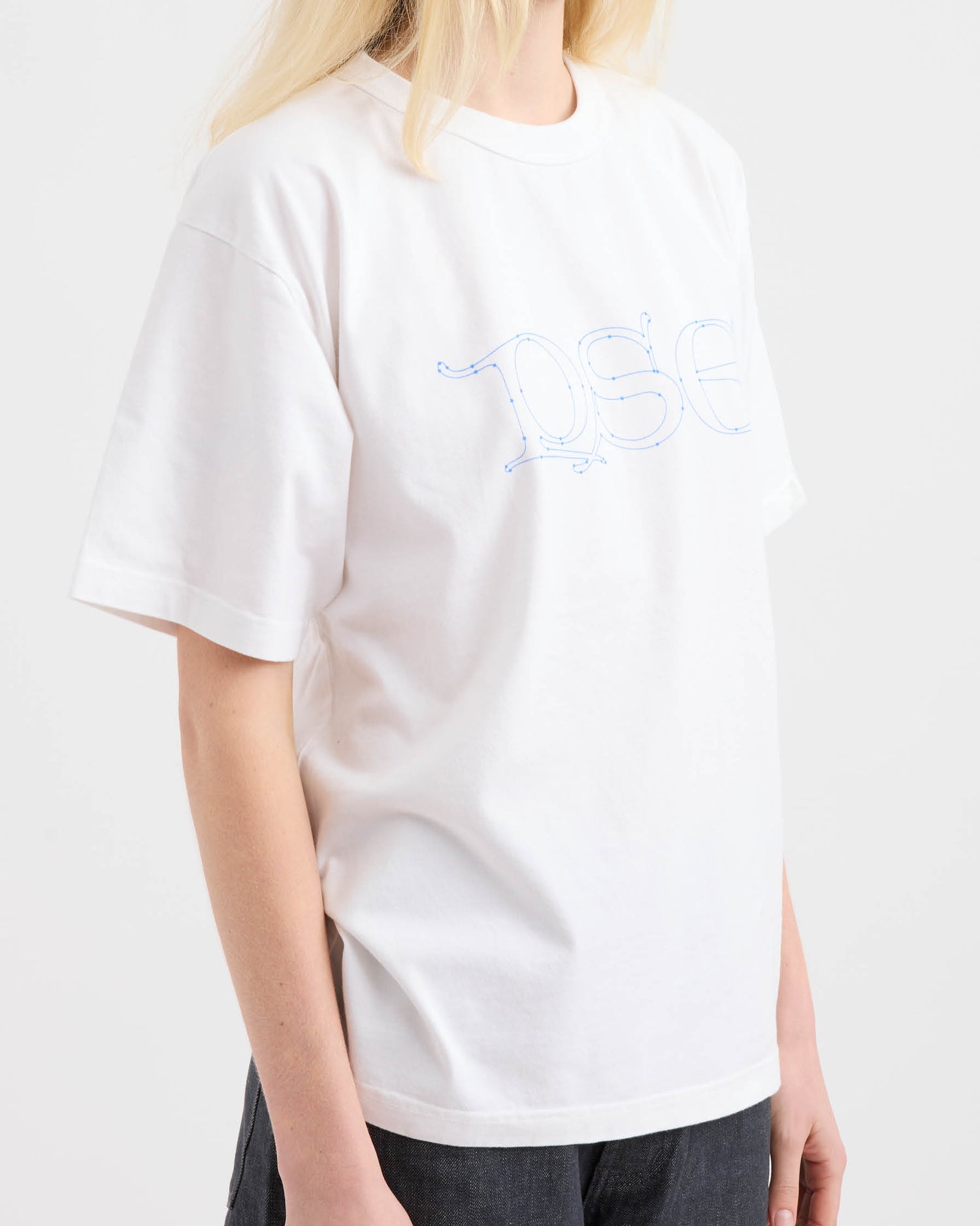 Gothic Logo Tee - White