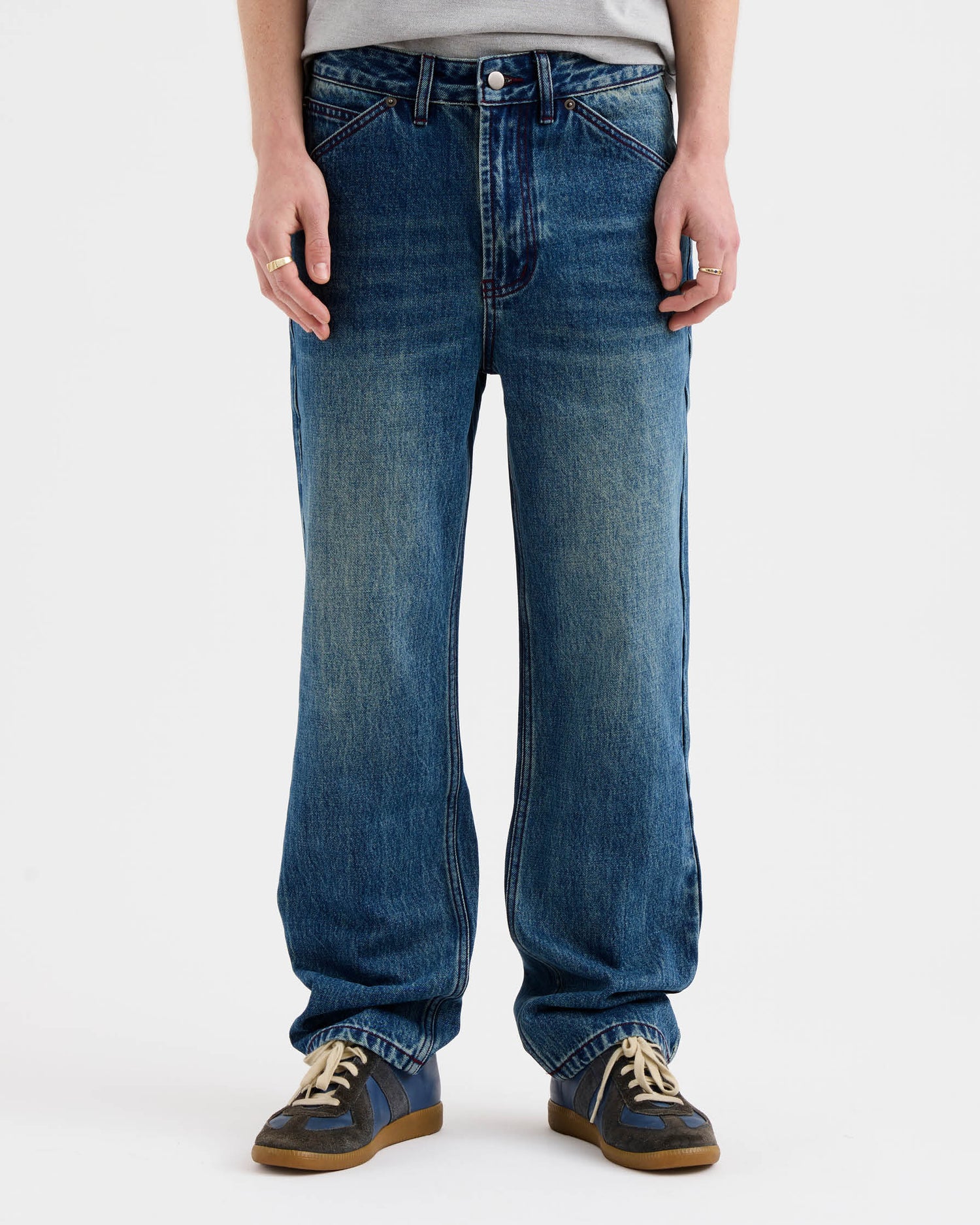 Standard Cut Jeans - Vintage Wash