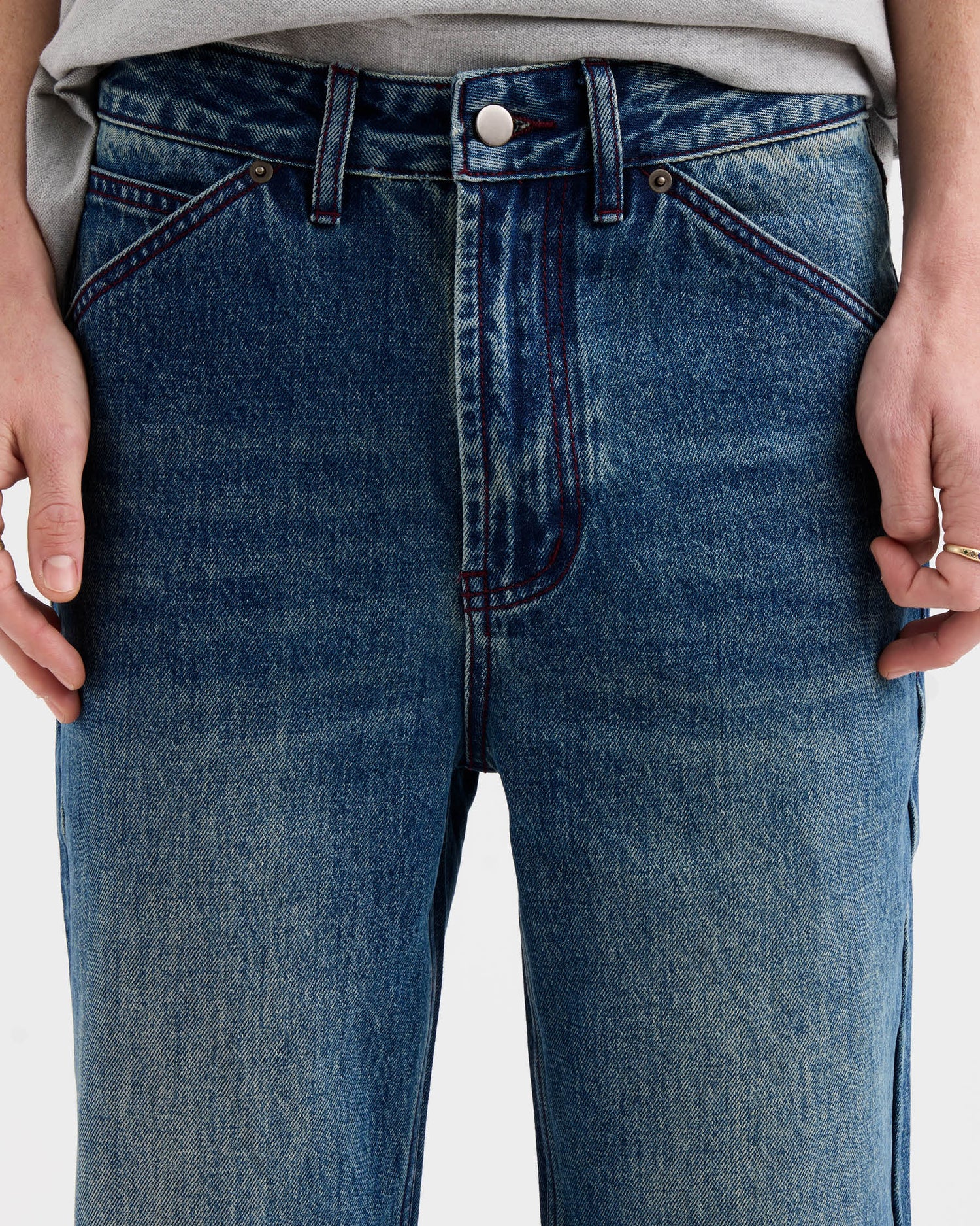 Standard Cut Jeans - Vintage Wash