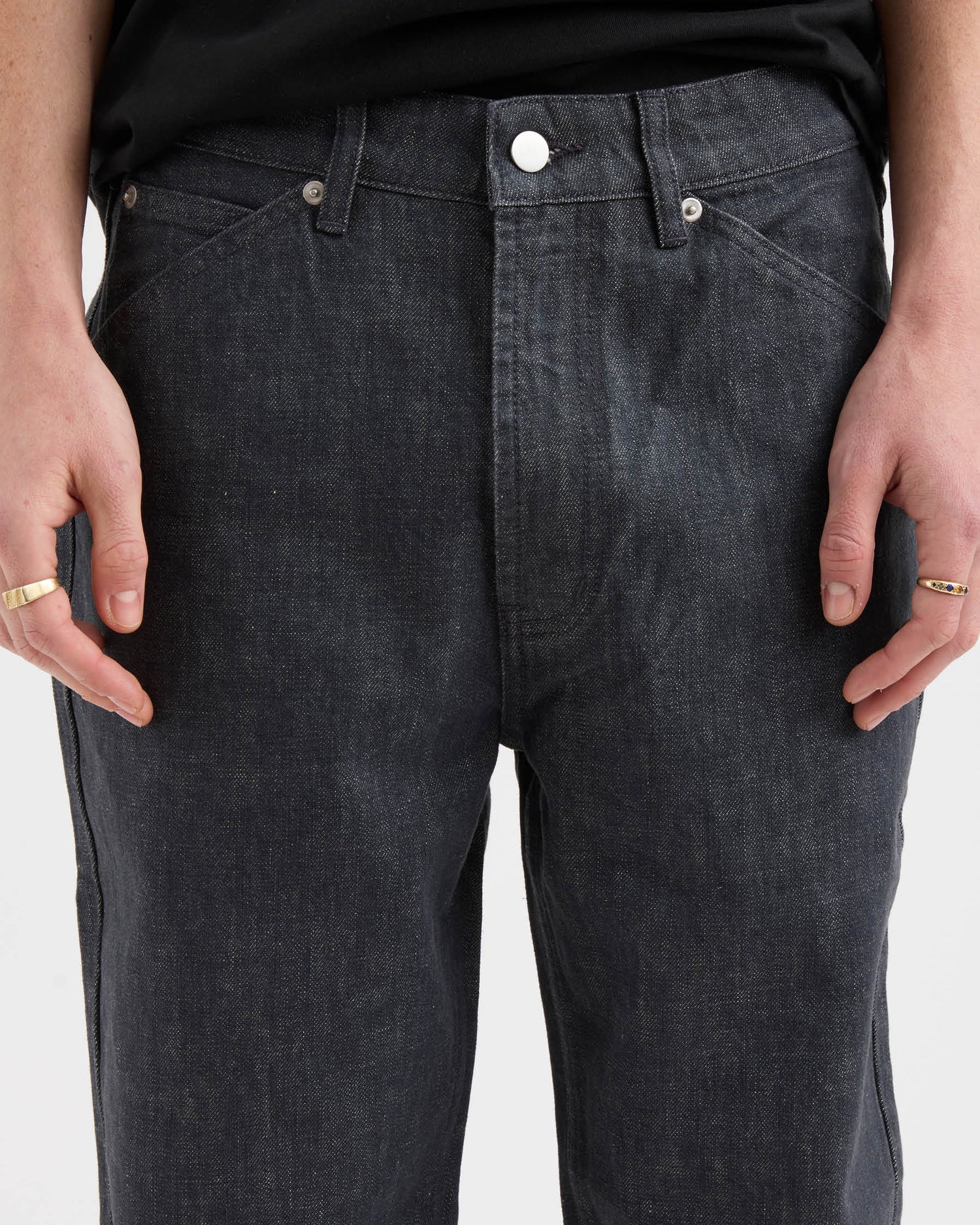 Standard Cut Jeans - Japanese Grey Denim