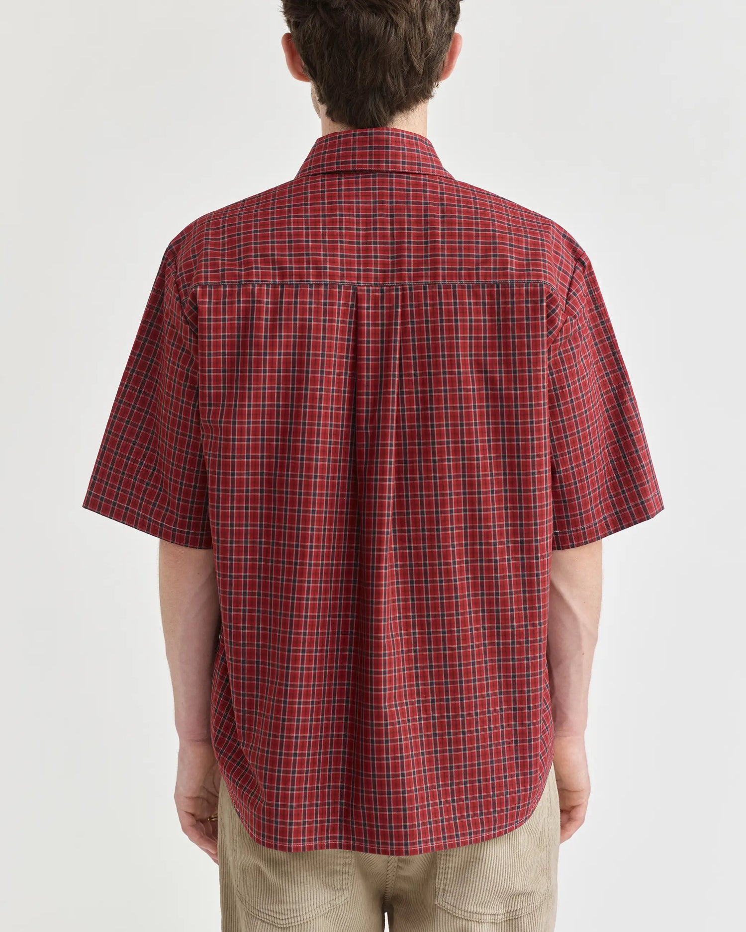 S/S Tartan Typewriter Shirt