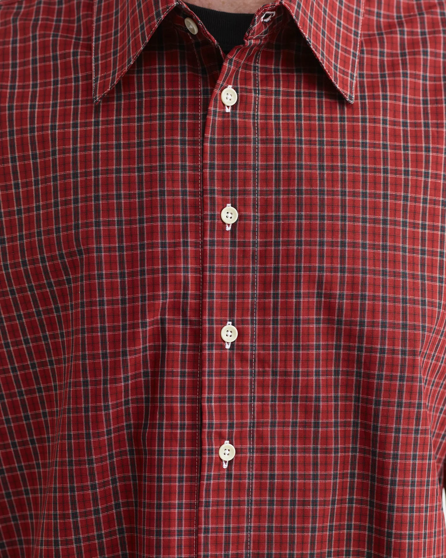S/S Tartan Typewriter Shirt
