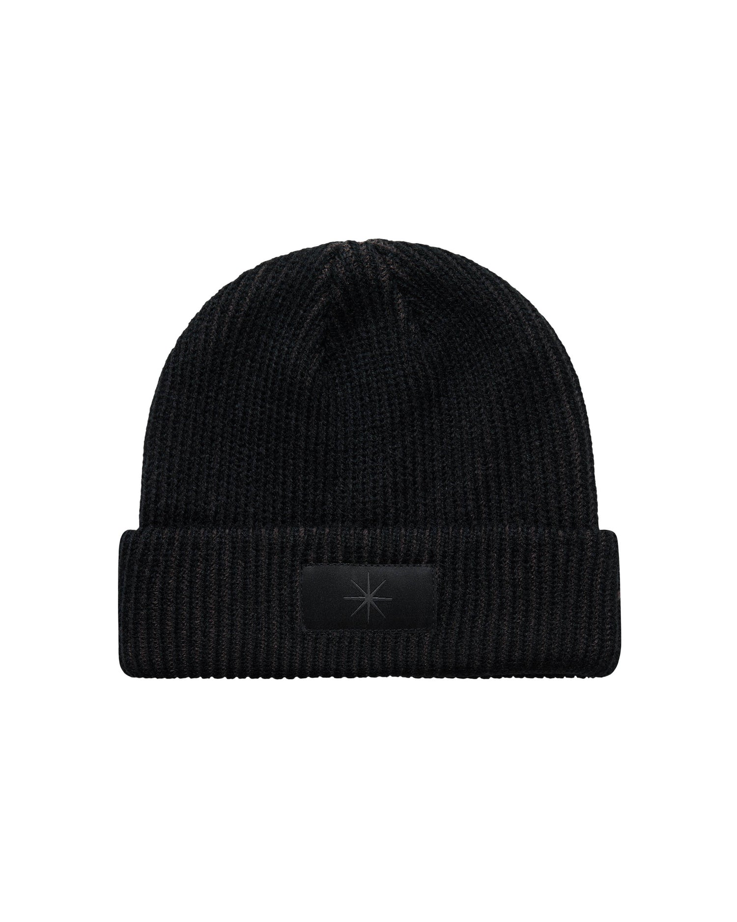 Ribbed Beanie - Black