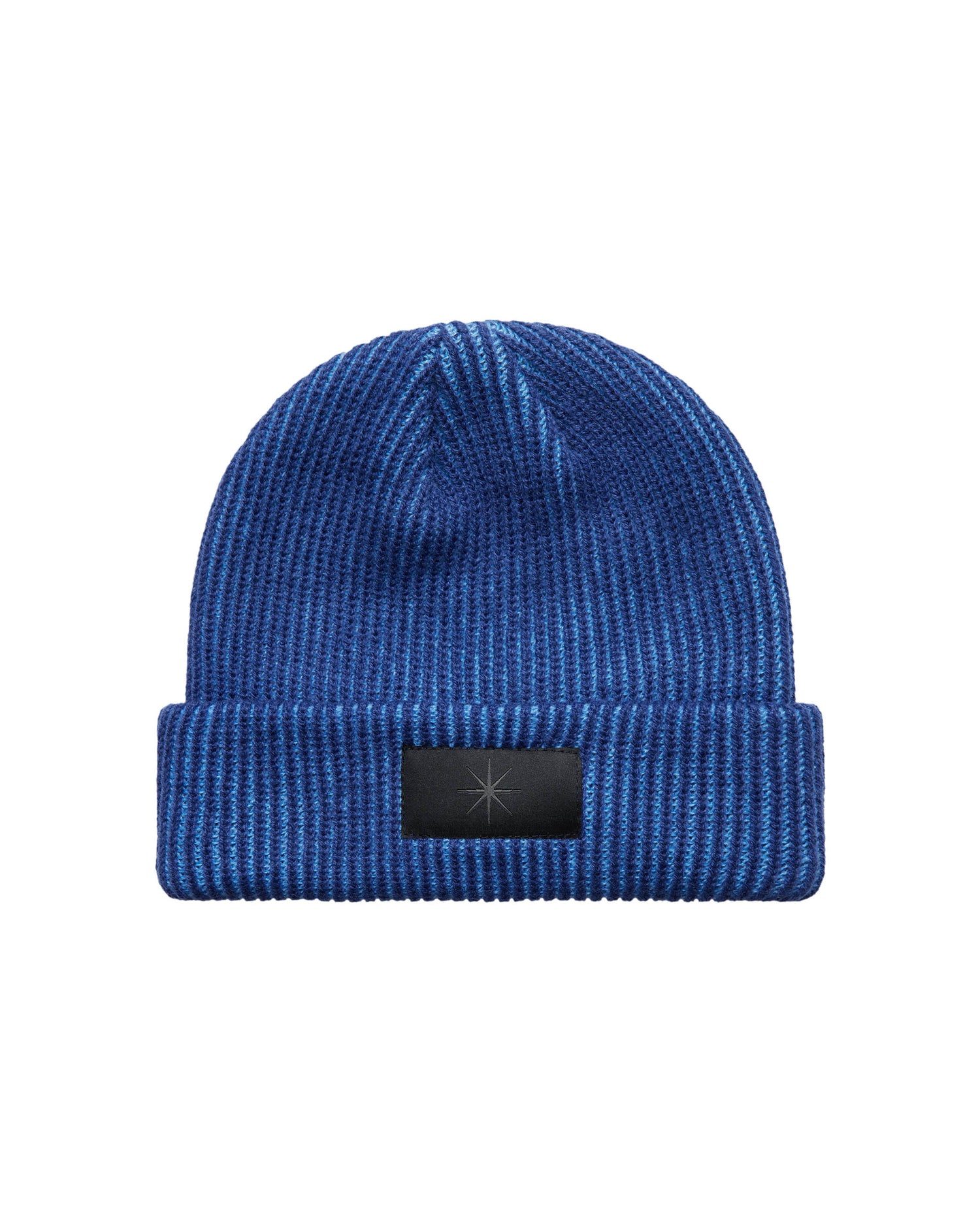 Ribbed Beanie - Blue