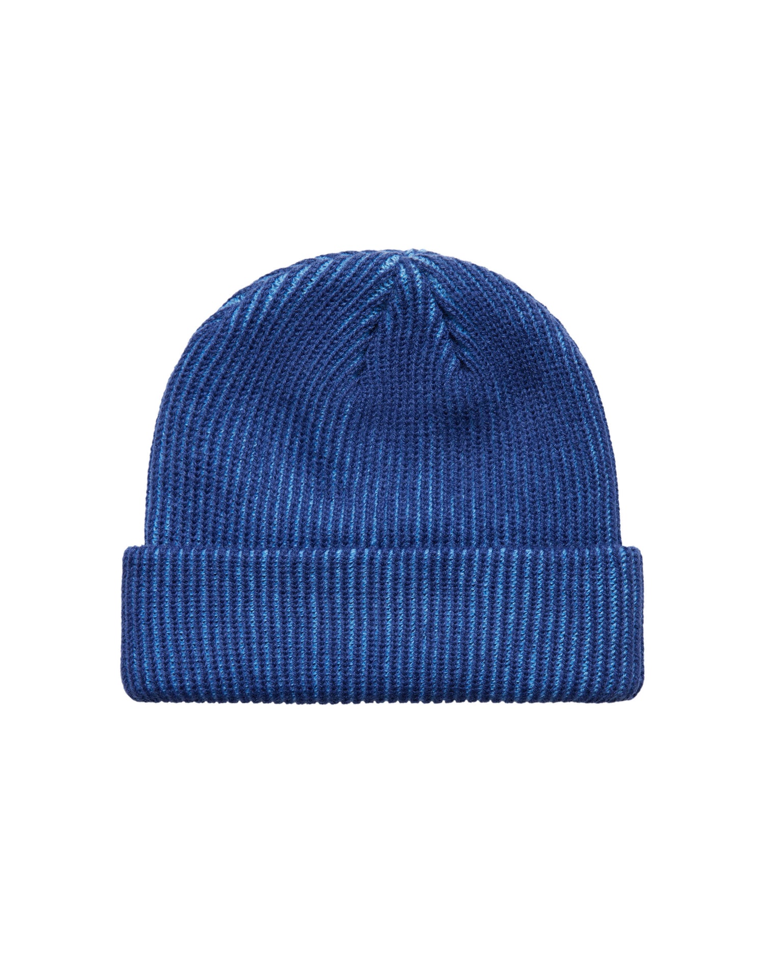 Ribbed Beanie - Blue