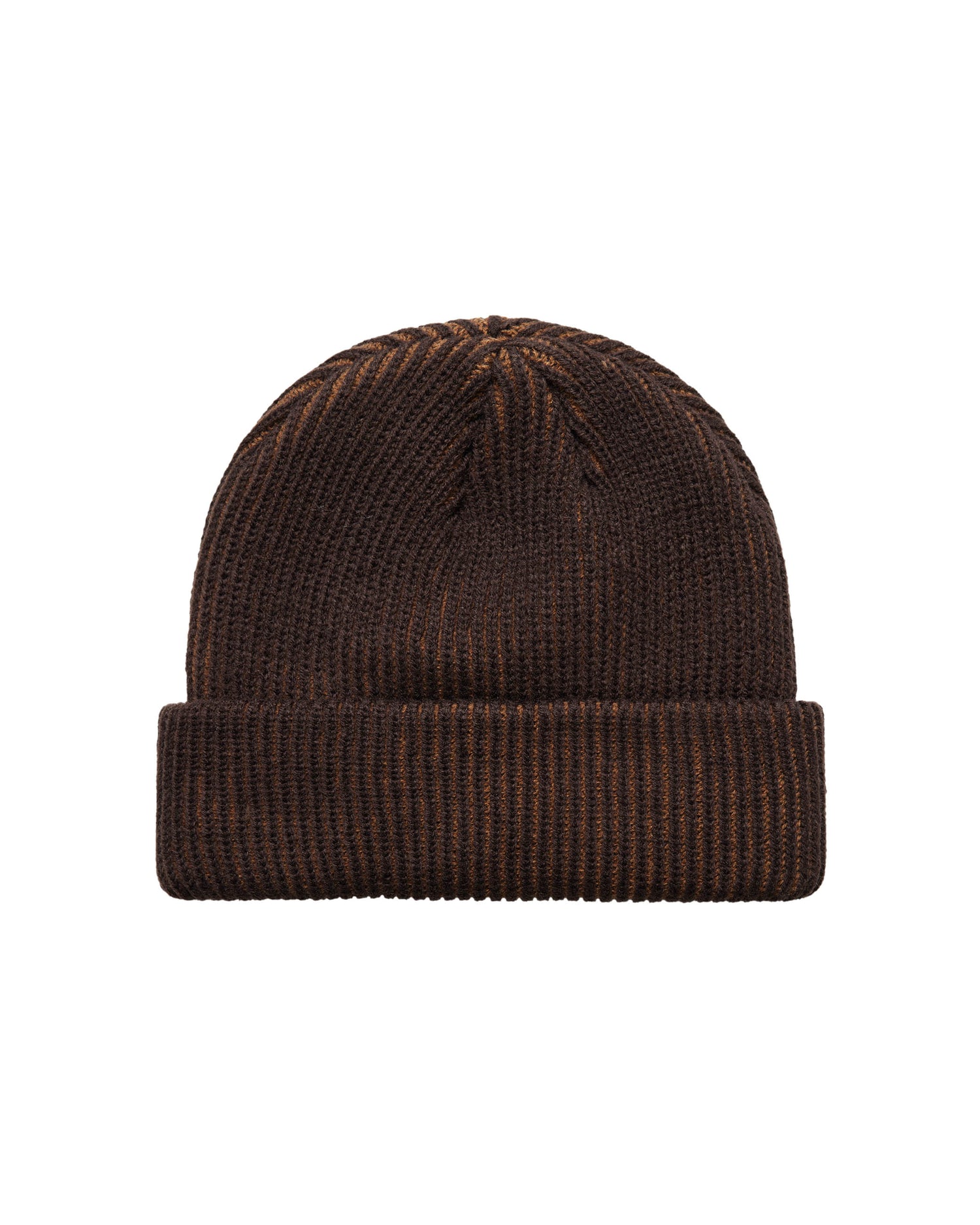 Ribbed Beanie - Brown