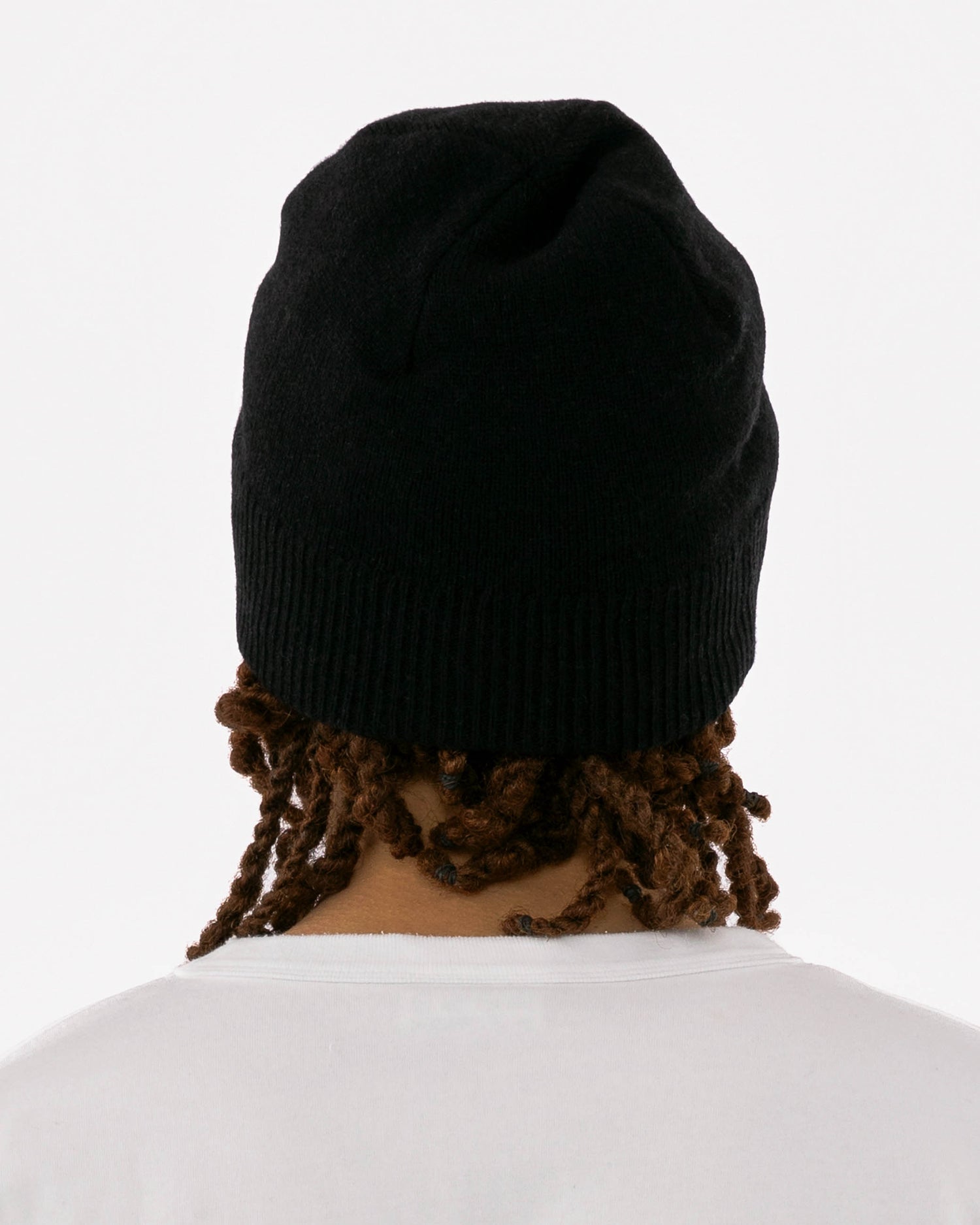 Lambswool Toque Beanie - Black